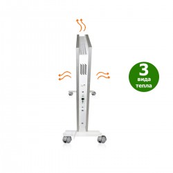 Керамічний обігрівач Ecoteplo DUO 1000 ME мармур білий