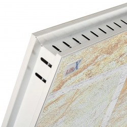 Підлоговий керамічний обігрівач LIFEX D.Floor 1000 "BrownBrick" із програматором | Двосторонній