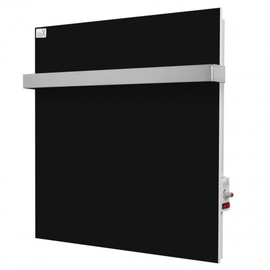 Рушникосушарка керамічна з терморегулятором LIFEX W.Towel 400R (чорний)