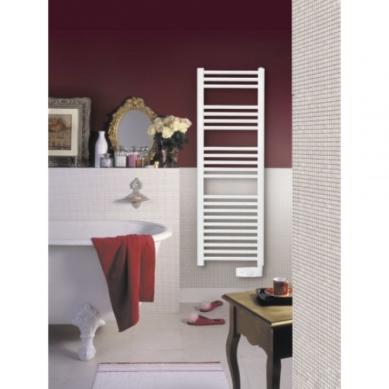 Рушникосушарка електрична Atlantic 2012 біла вузька 500 Вт 1240х400х100