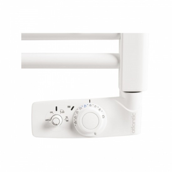 Рушникосушарка електрична Atlantic 2012 біла пряма 500 Вт 985х400х100