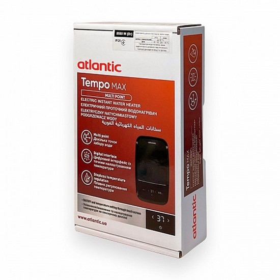 Проточний водонагрівач Tempo Max Multi IECI-SW2C85 MP 8.5 kW
