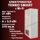 Сенсорний електрокотел Tenko СМАРТ 21 с Wi-Fi
