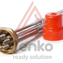 Блок ТЕНів на гайці 1,5", 3 кВт 220 В, L=250 мм