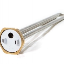 ТЭН 1,5 кВт для бойлера, гайка, нерж., під анод М6