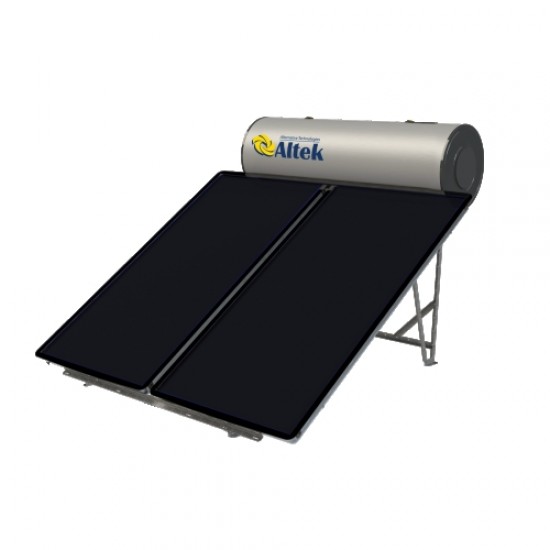 Система солнечного нагрева воды с плоским коллектором и баком ALTEK АLBA 300 IP