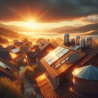 солнечный водонагреватель