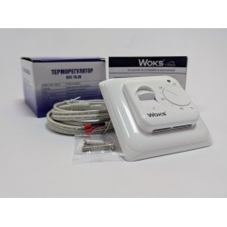Терморегулятор Woks RTC с датчиком температуры пола
