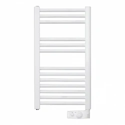 Полотенцесушитель электрический  Atlantic 2012 белая узкая 300 Вт 790х400х100