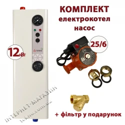 Комплект Tenko Эконом 12 кВт 400 В с насосом