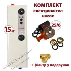 Комплект Tenko Эконом 15 кВт 400 В с насосом