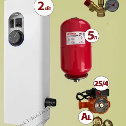 Комплект Neon Мини 2 кВт + насос + бачок + группа безопасности