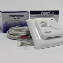 Терморегулятор Woks RTC с датчиком температуры пола