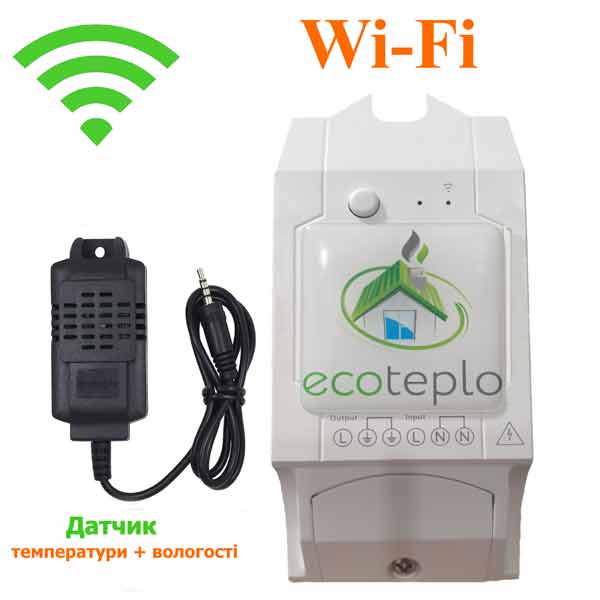 Wi-Fi терморегулятор Ecoteplo S-1